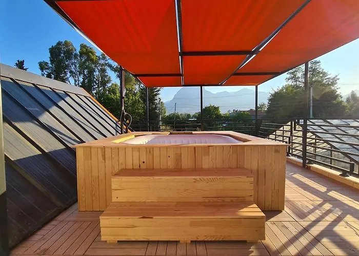 Orange House Private Garden Terrace Hot Tub Mountain Views Konyaalti 别墅