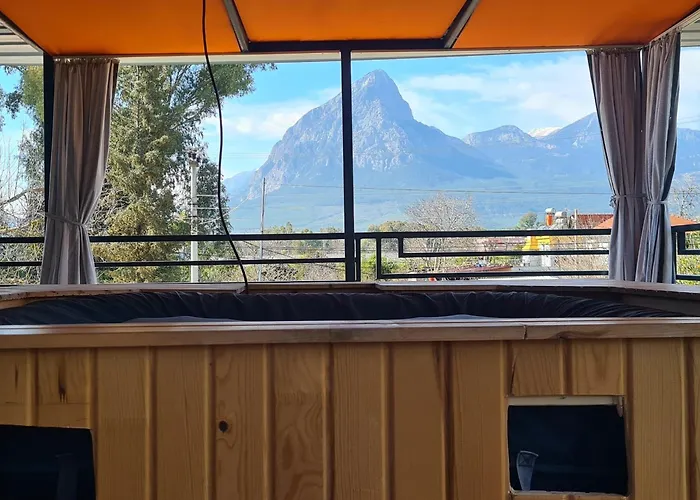 Orange House Private Garden Terrace Hot Tub Mountain Views Konyaalti Villa